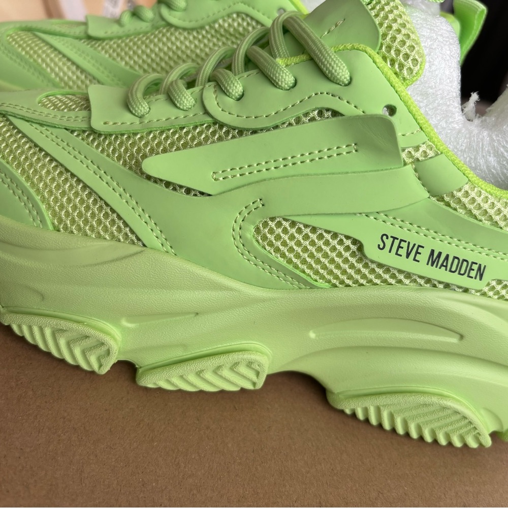 Steve Madden Neon Green Athletic Shoes
